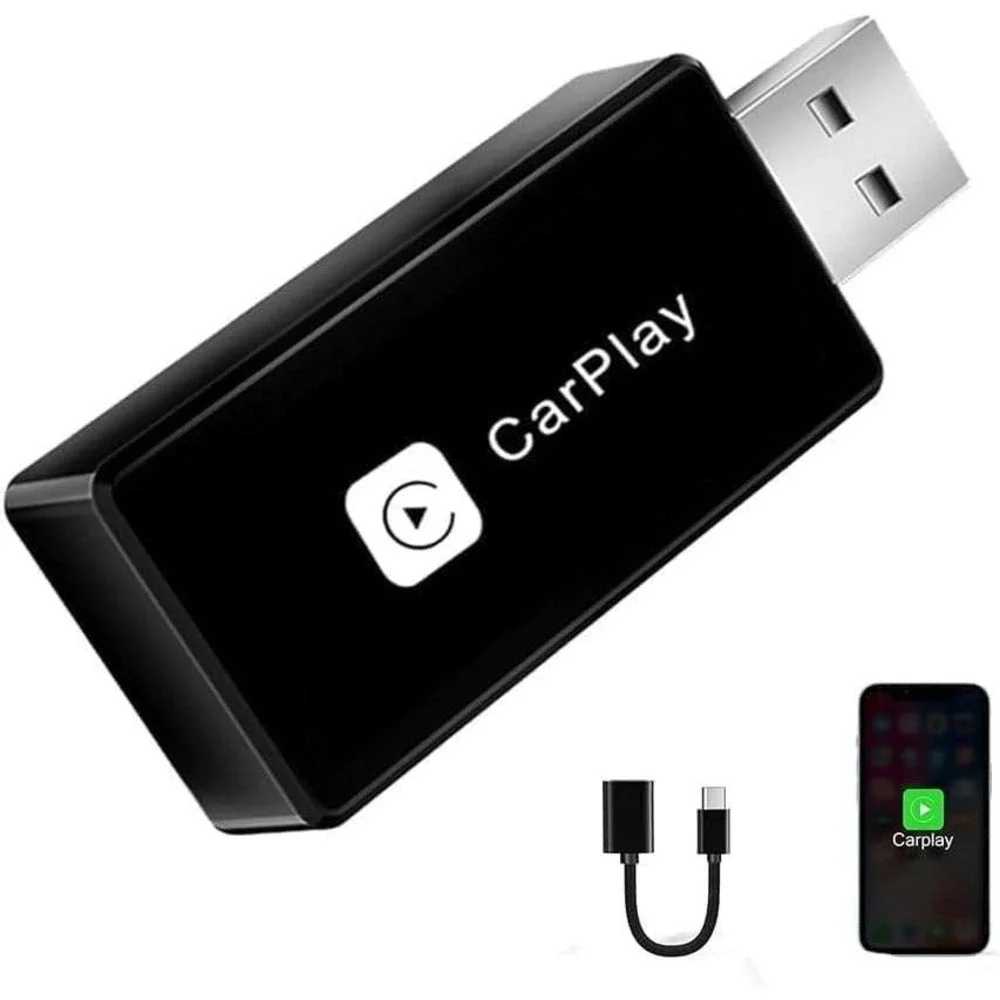 Wireless‎ CarPlay Adapter USB Dongle for Apple CarPlay Wired to Wireless